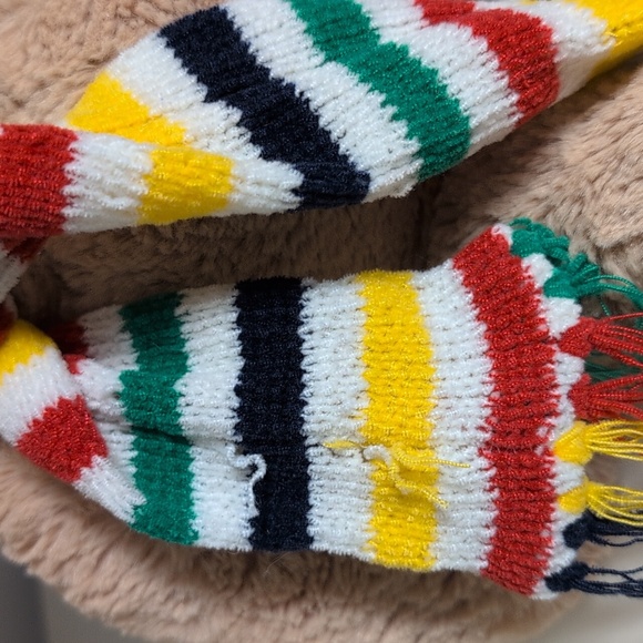 Hudson's Bay Teddy Bear With Scarf, Y2k - Picture 3 of 6